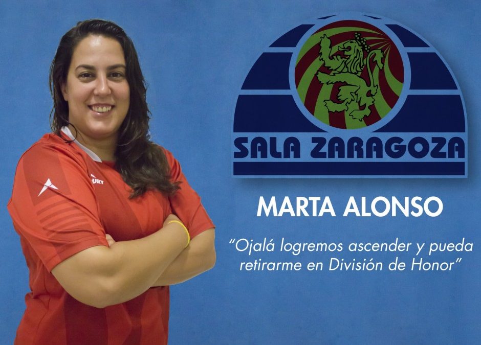 Entrevista a Marta Alonso, jugadora del Sala Zaragoza