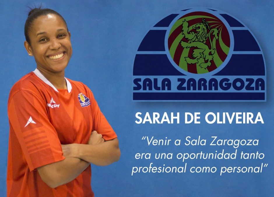 Entrevista a Sarah de Oliveira, jugadora del Sala Zaragoza