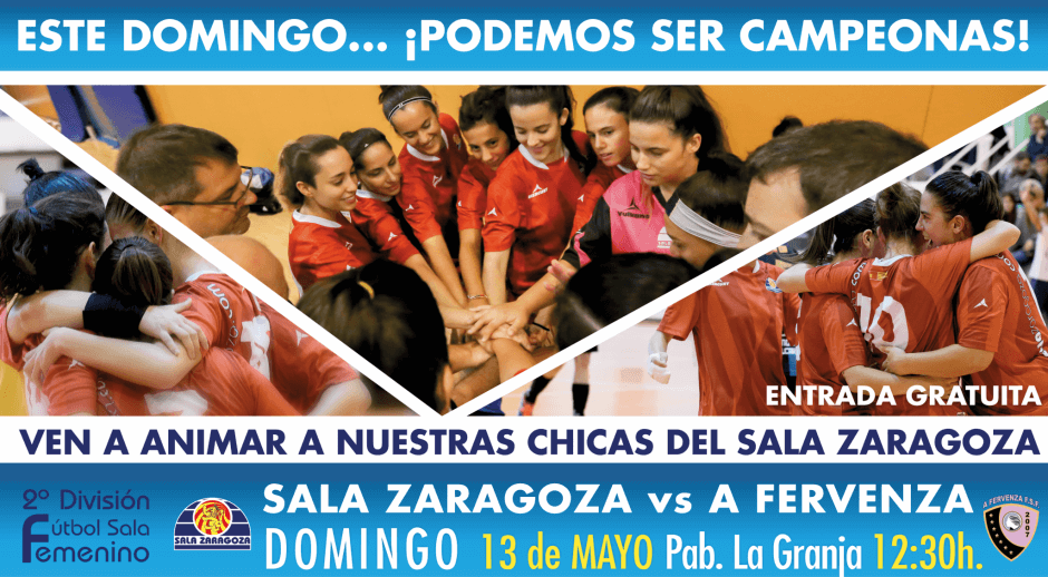 Este domingo….¡Podemos ser campeonas!