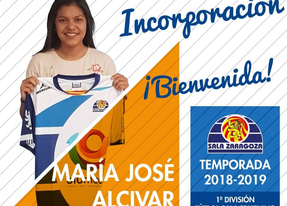 María José Alcivar, nueva jugadora de Sala Zaragoza