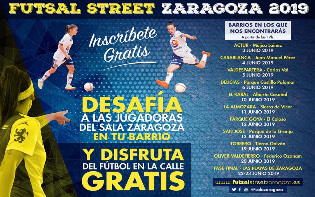 Sala Zaragoza pone en marcha una nueva edición del Futsal Street