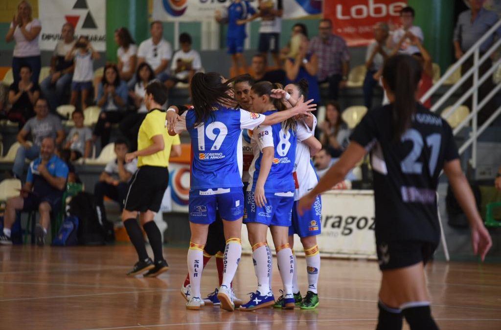 Reparto de puntos en el debut de Sala Zaragoza