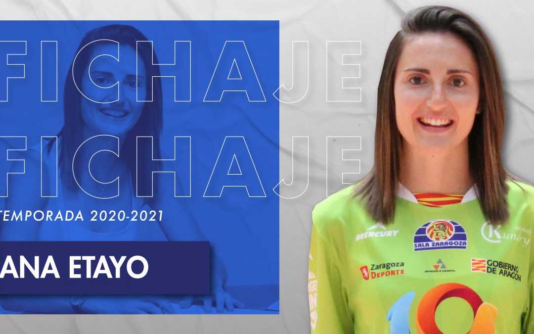 Ana Etayo, primera incorporación de Sala Zaragoza