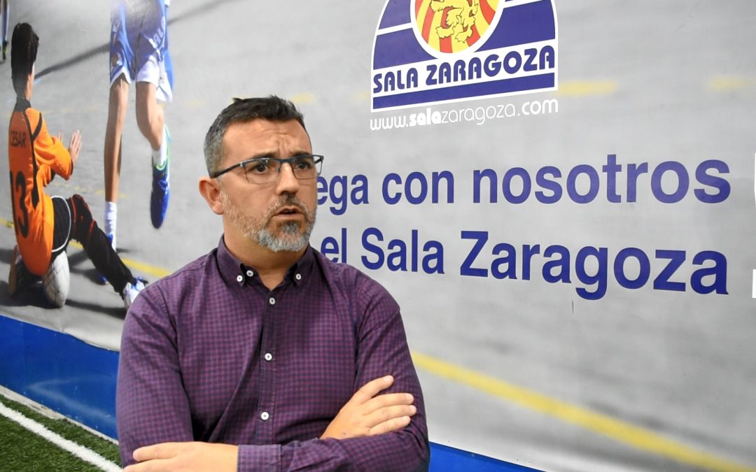 Yago Loureiro, gerente de Sala Zaragoza: «Vengo aquí a conseguir títulos deportivos»