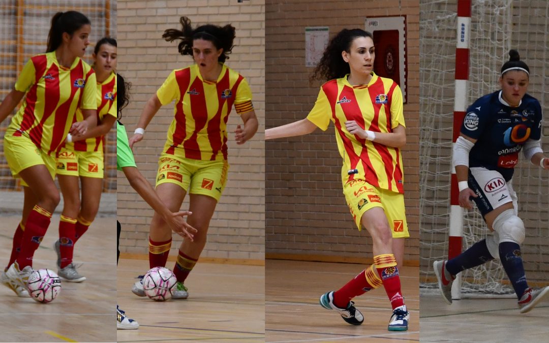 Cuatro jugadoras del Sala Zaragoza convocadas por la selección aragonesa sub-19