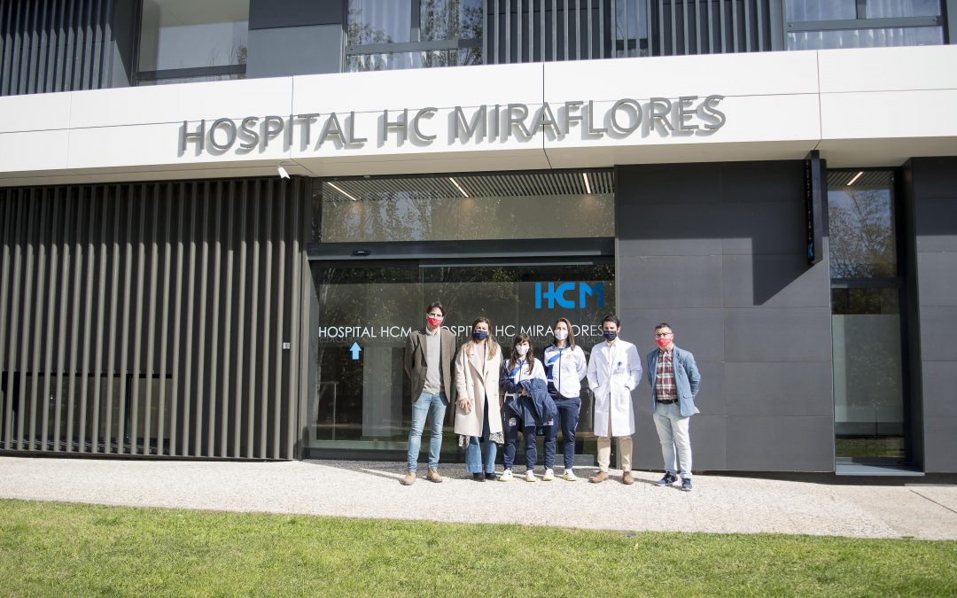 Firma del acuerdo de patrocinio con el Hospital HC Miraflores