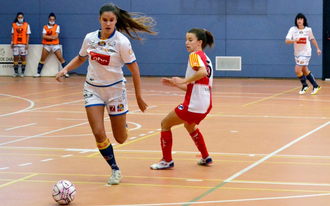 Amplia derrota del Sala Zaragoza B ante un Sabadell que no perdonó en velocidad