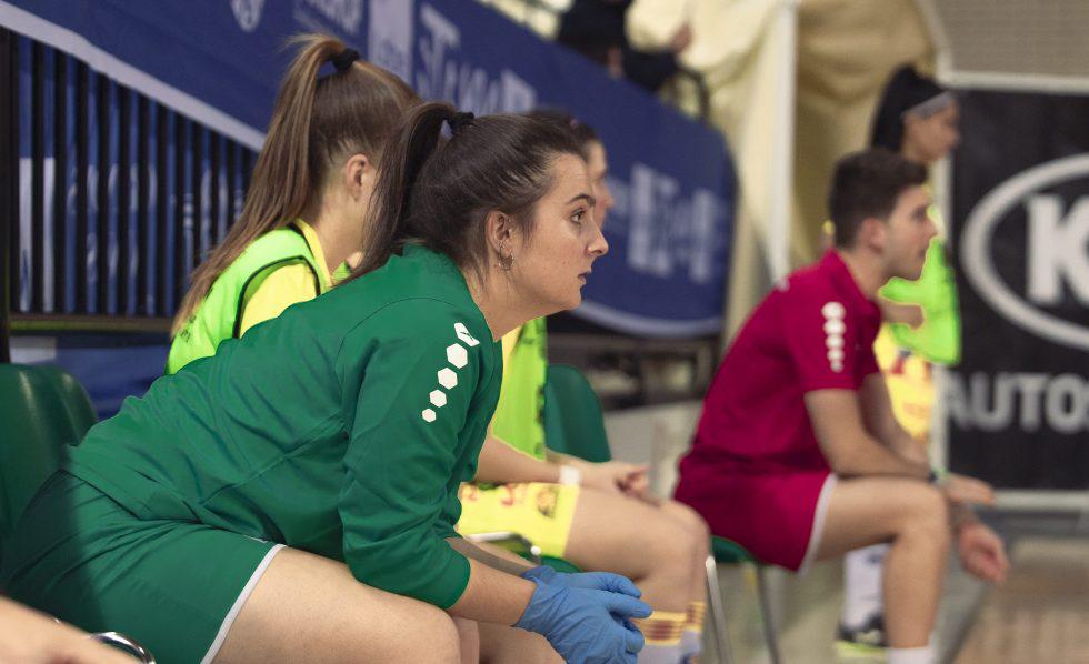 Inés Lahera, hasta ahora fisioterapeuta del club, deja el Sala Zaragoza