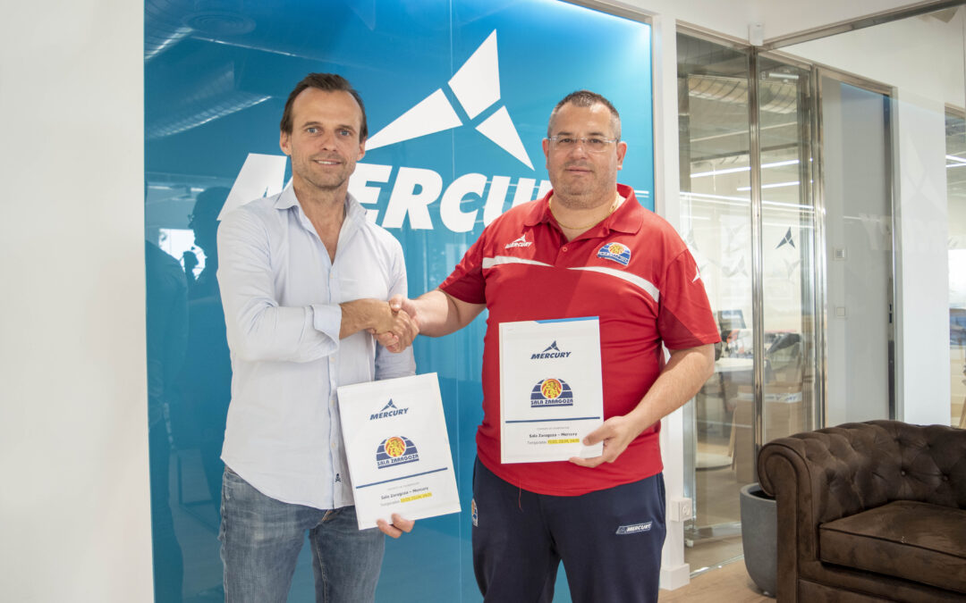 Mercury seguirá siendo patrocinador técnico del Sala Zaragoza durante las próximas tres temporadas
