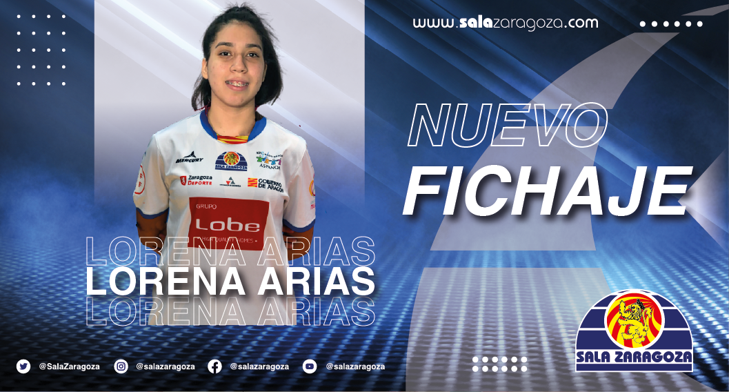 Lorena Arias, nueva incorporación del Sala Zaragoza