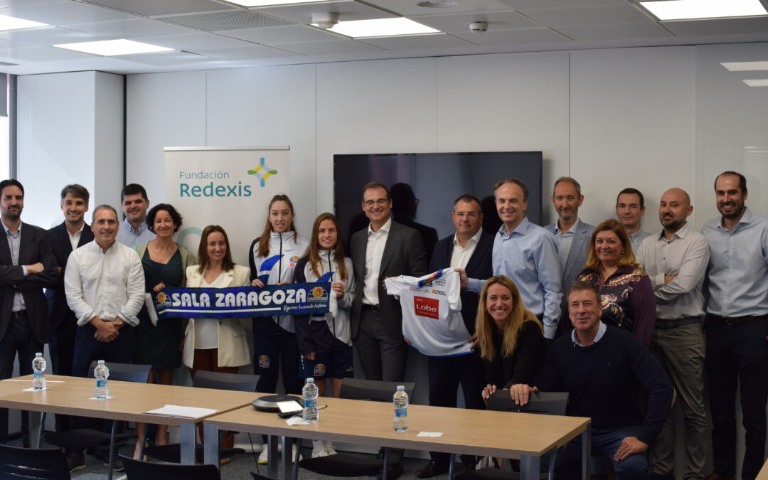 La Fundación Redexis apoyará al Sala Zaragoza con la firma del patrocinio para la temporada 2022-2023
