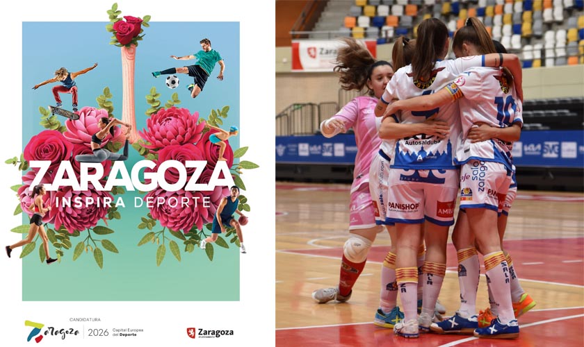 El Sala Zaragoza, con la candidatura de nuestra ciudad a la Capitalidad Europea del Deporte 2026